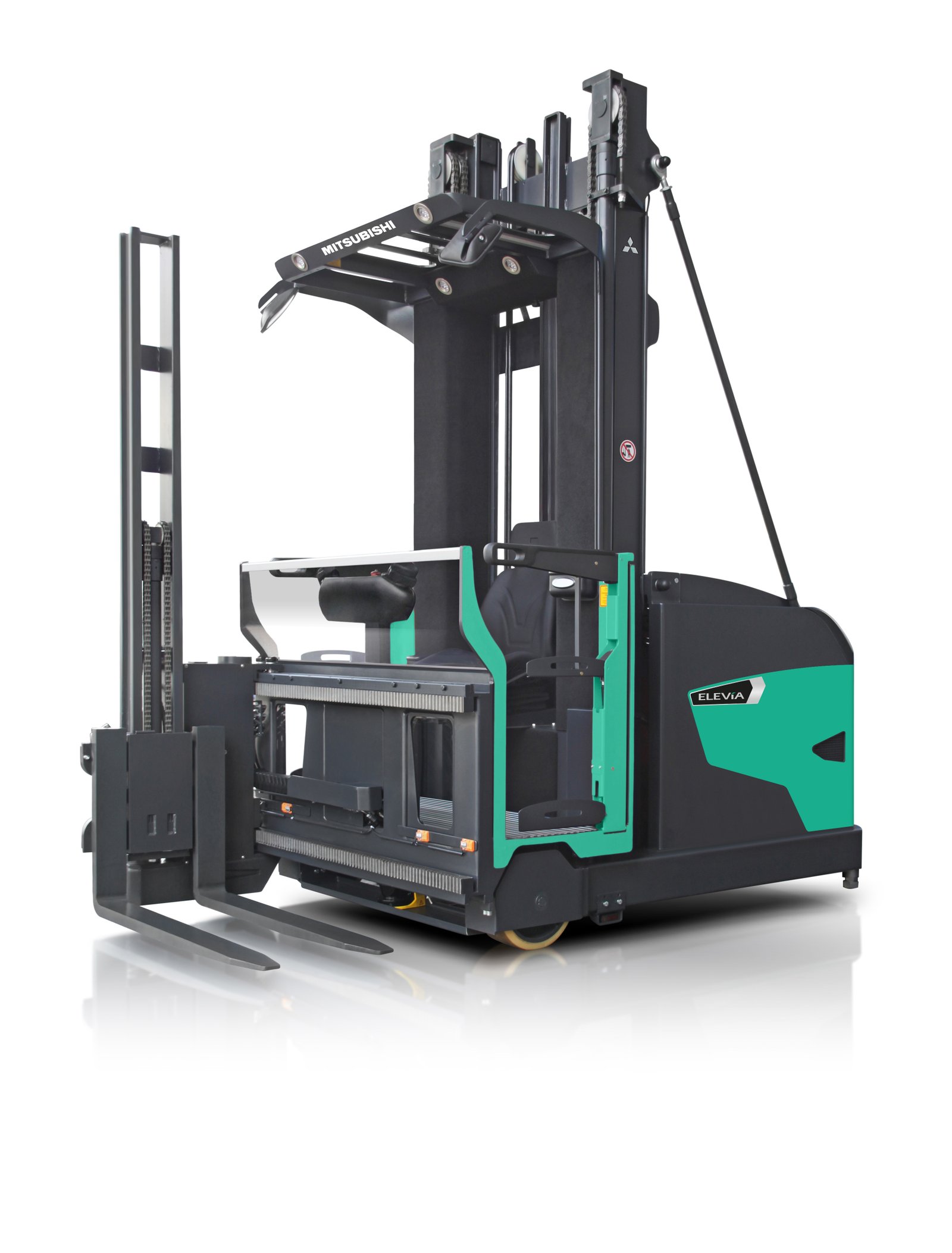 Mitsubishi VNT11 ELEViA EX Man-Up VNA Turret Truck (1.100 kg) - Tampilan 4