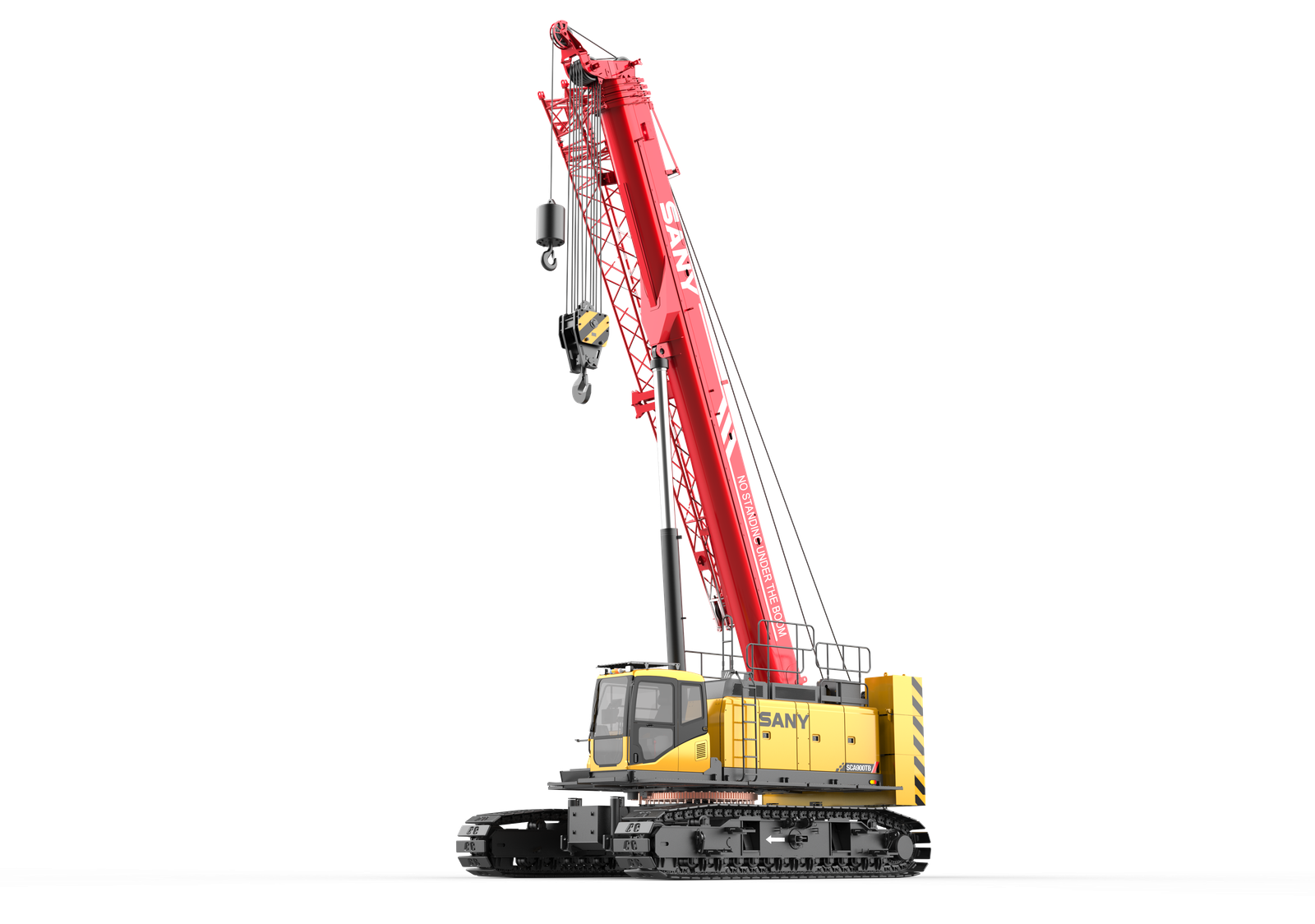 Sany Sany Crane - SCA900TB 90t Telescopic Boom Crawler Crane