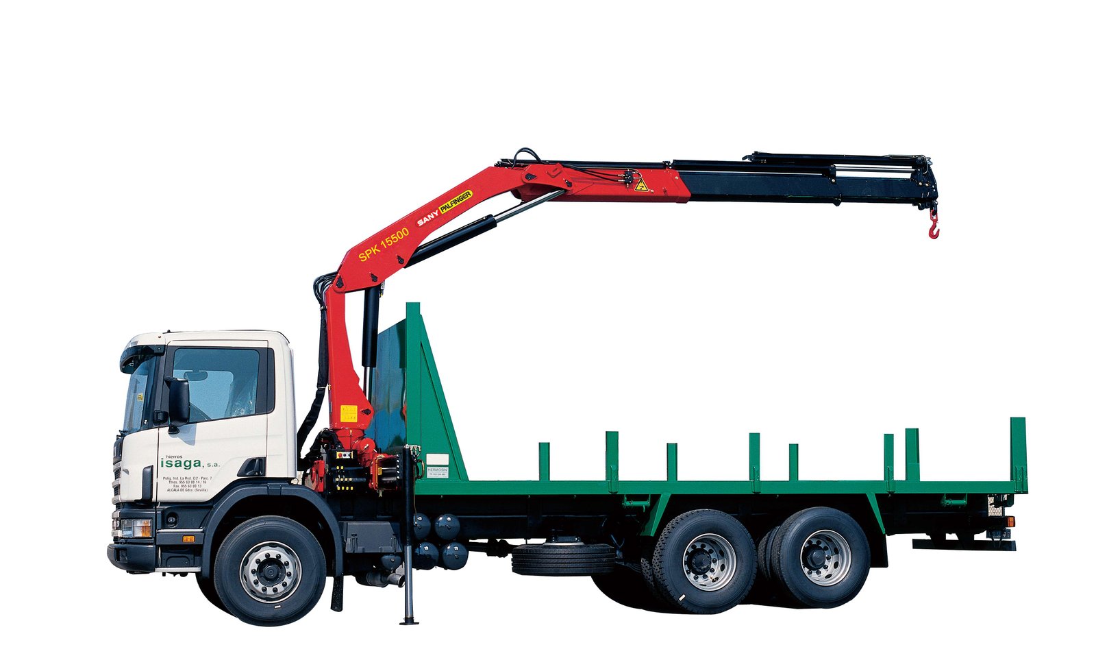 Sany Sany Crane - SPK15500 6.2 Ton Knuckle Boom Crane