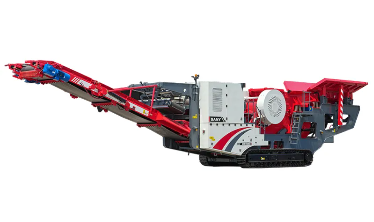 Sany Sany Mobile Crusher - SCJM1208EC9 EURO-V Mobile Jaw Crusher