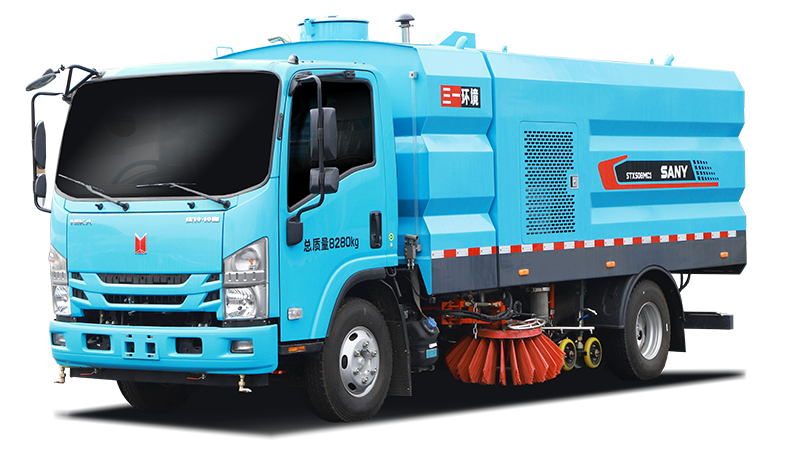 Sany Sany Sanitation Equipment - STXS08AQ Fuel Powered Sweeper Truck