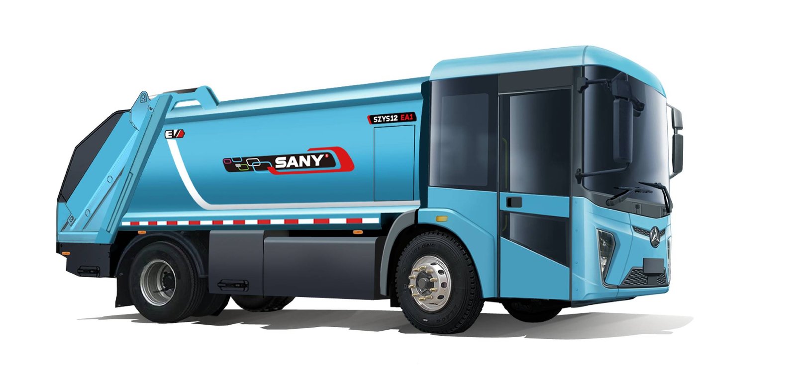 Sany Sany Sanitation Equipment - SZYS12EY163 12T Garbage Compression Truck (Low-Entry)