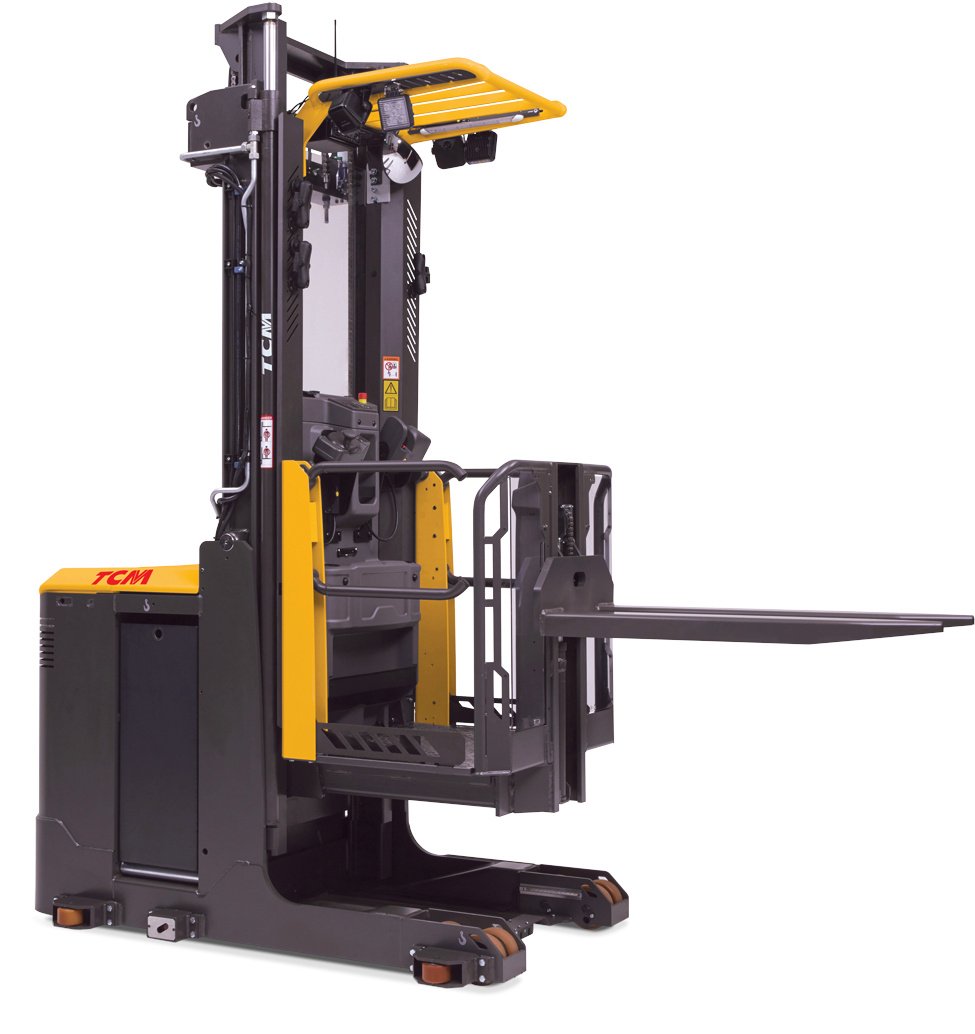 TCM EOM 100 Medium-Level Order Picker Truck (Compact 1.655 mm Chassis) (1.000 kg) - Tampilan 3
