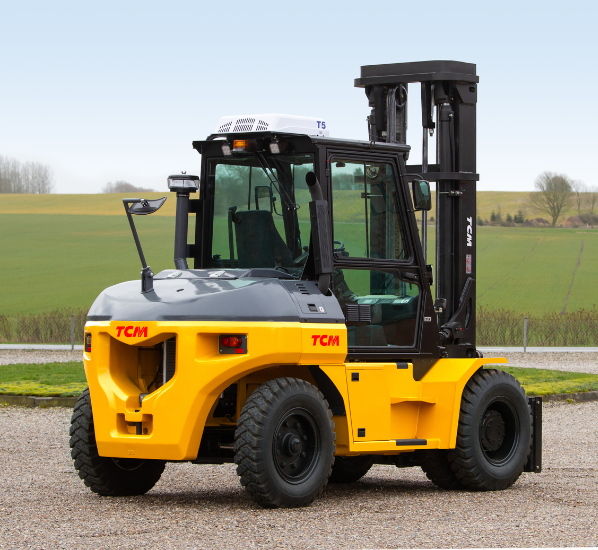 TCM FD70-5 High-Capacity Heavy-Duty Diesel Counterbalance Forklift (7.000 kg) - Tampilan 6