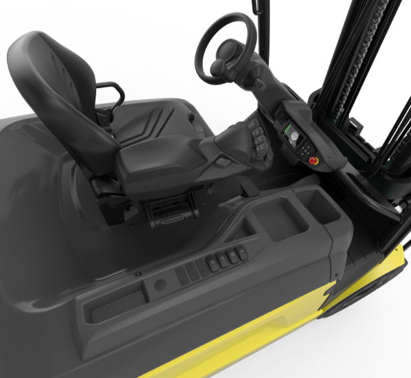 TCM FHB35L-F2 80V 4-Wheel Electric Counterbalance Forklift (Long Wheelbase) (3.500 kg) - Tampilan 6