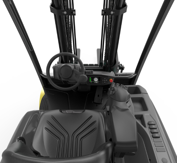 TCM FHB35L-F2 80V 4-Wheel Electric Counterbalance Forklift (Long Wheelbase) (3.500 kg) - Tampilan 3