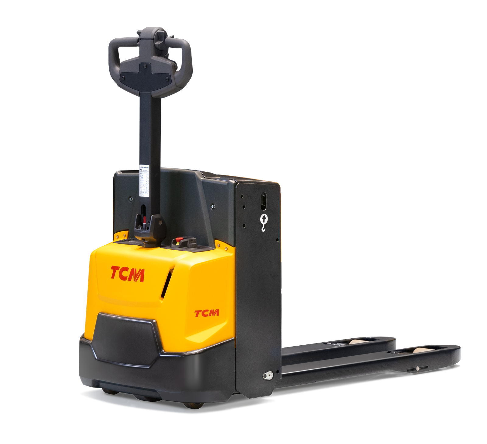 TCM PAL20R-N3 Pedestrian Power Pallet Truck with Foldable Platform (2.000 kg) - Tampilan 2