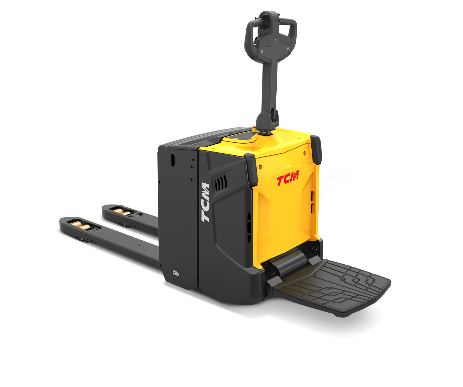 TCM PAL20R-N3 Pedestrian Power Pallet Truck with Foldable Platform (2.000 kg) Indonesia