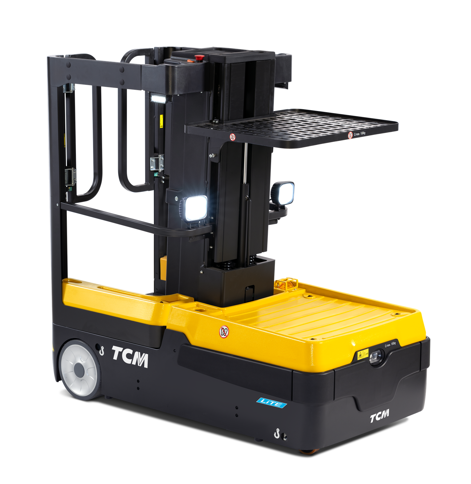 TCM OPM038-Q2 LiTE Stand-On Mini Order Picker (3.3m Platform) (385 kg) Indonesia