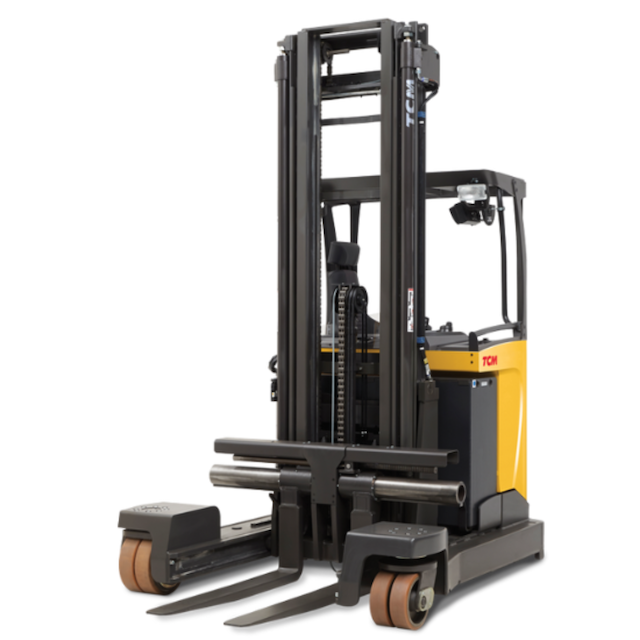 TCM RTN 140 Narrow-Chassis Heavy-Duty Reach Truck (1.400 kg) - Tampilan 3