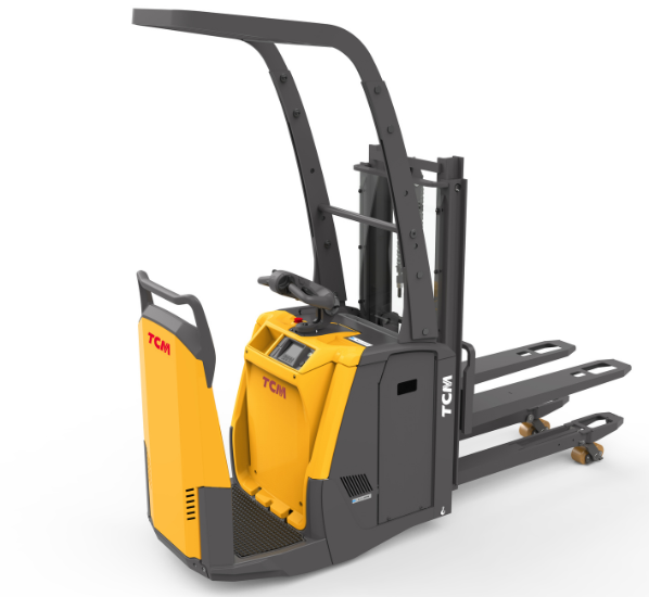 TCM SRD20R-N3 Ride-On Double Pallet Stacker Truck (2 x 1.000 kg) (2.000 kg) - Tampilan 4