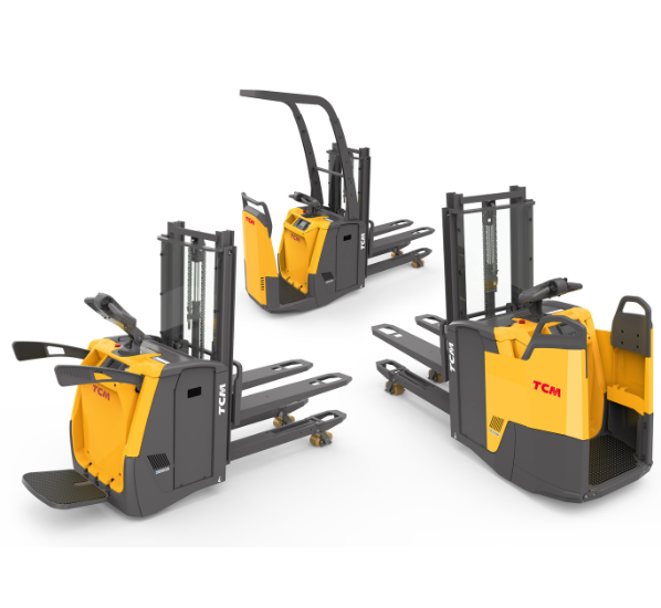 TCM SRD20R-N3 Ride-On Double Pallet Stacker Truck (2 x 1.000 kg) (2.000 kg) - Tampilan 2