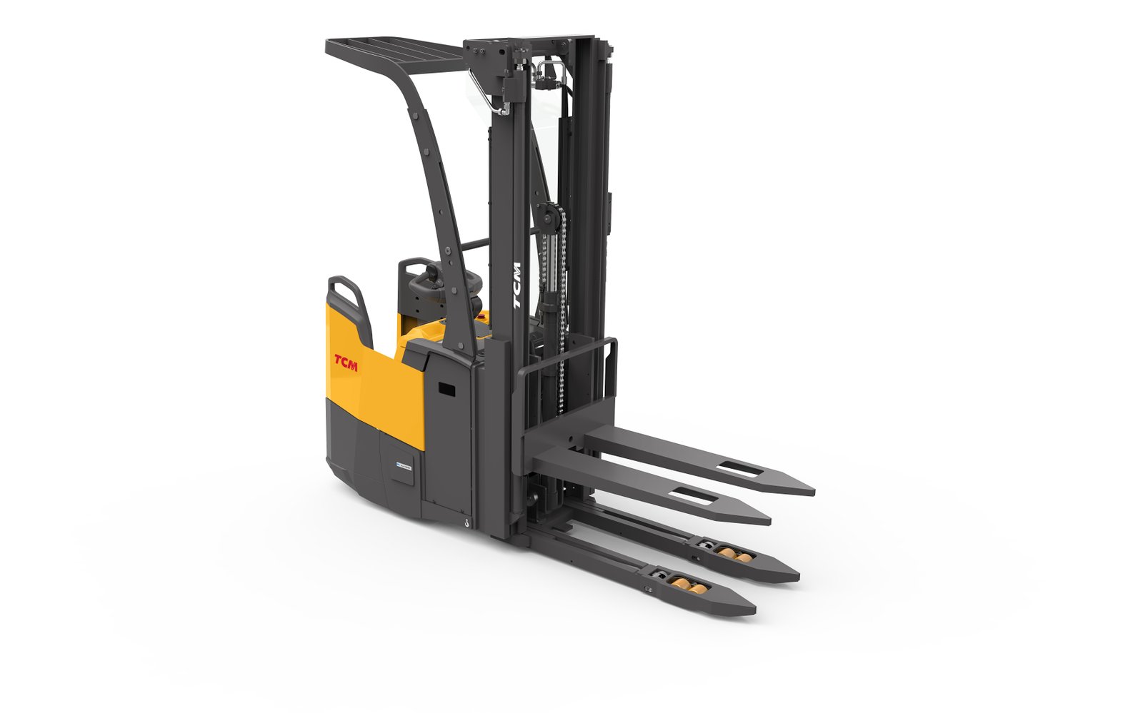 TCM SRS16-N3 Ride-On Pedestrian Stacker Truck (1.600 kg) - Tampilan 4