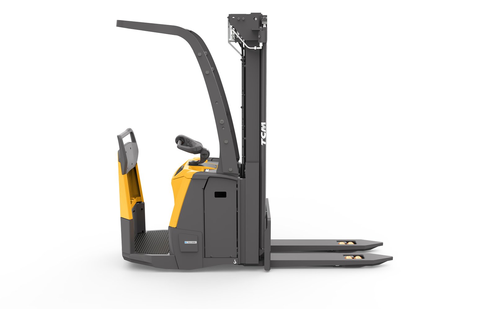 TCM SRS16-N3 Ride-On Pedestrian Stacker Truck (1.600 kg) - Tampilan 2
