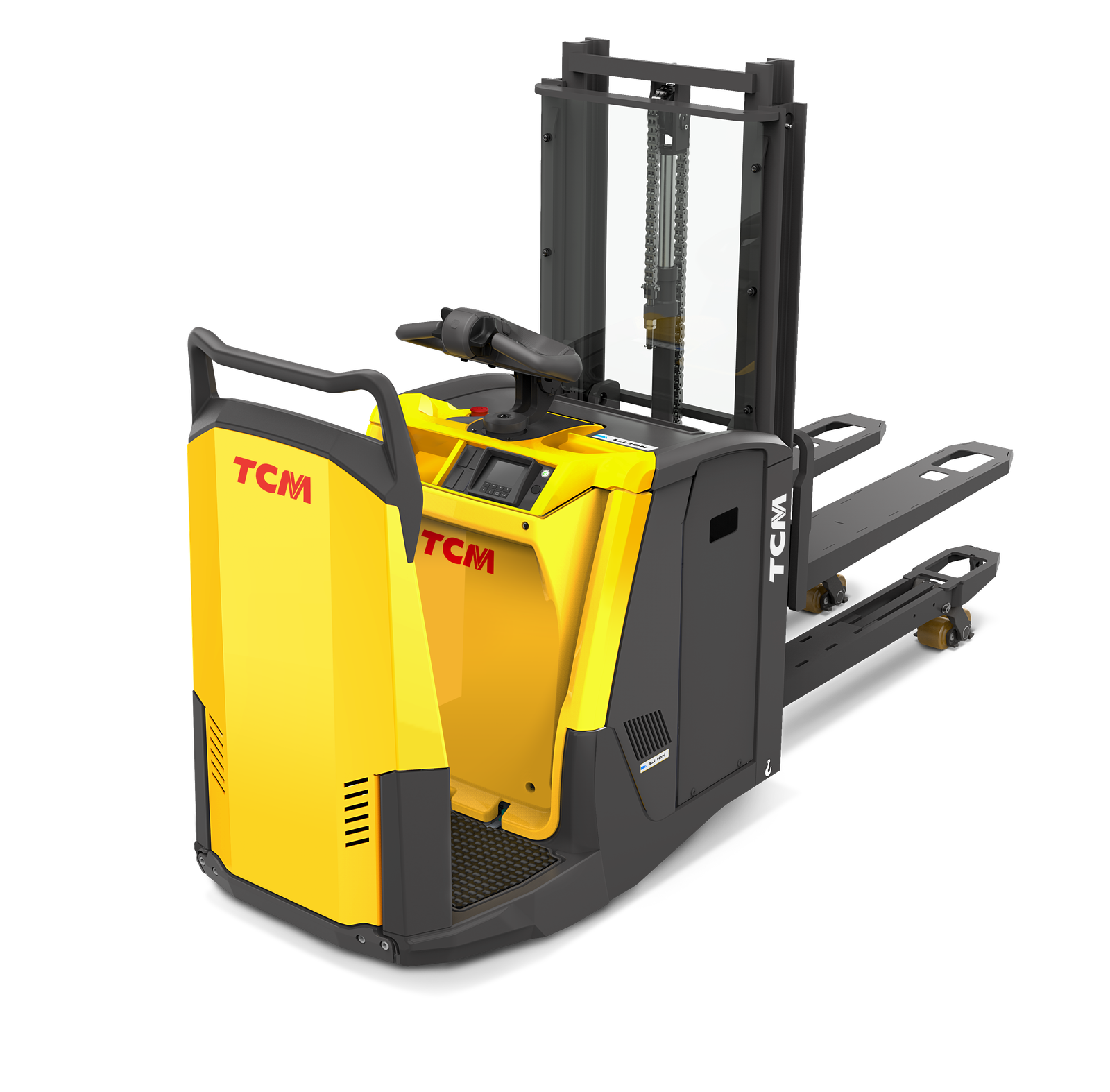 TCM SRD20-N3 Ride-On Double Pallet Stacker Truck (2 x 1.000 kg) (2.000 kg)