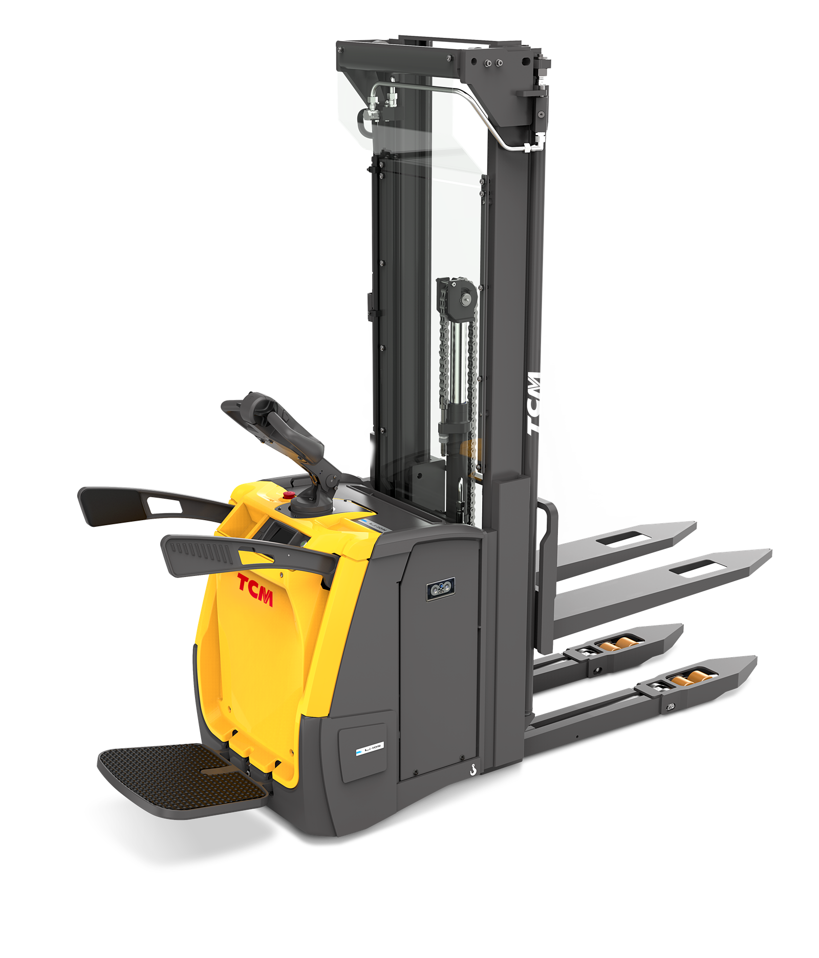TCM SRS16RW-N3 Ride-On Pedestrian Stacker Truck (1.600 kg)