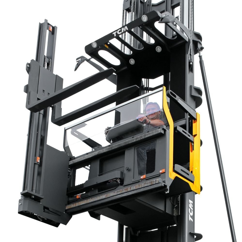TCM VTU 150XL Extra-High-Bay Man-Up VNA Combi Turret Truck (19m Lift) (1.500 kg) - Tampilan 7