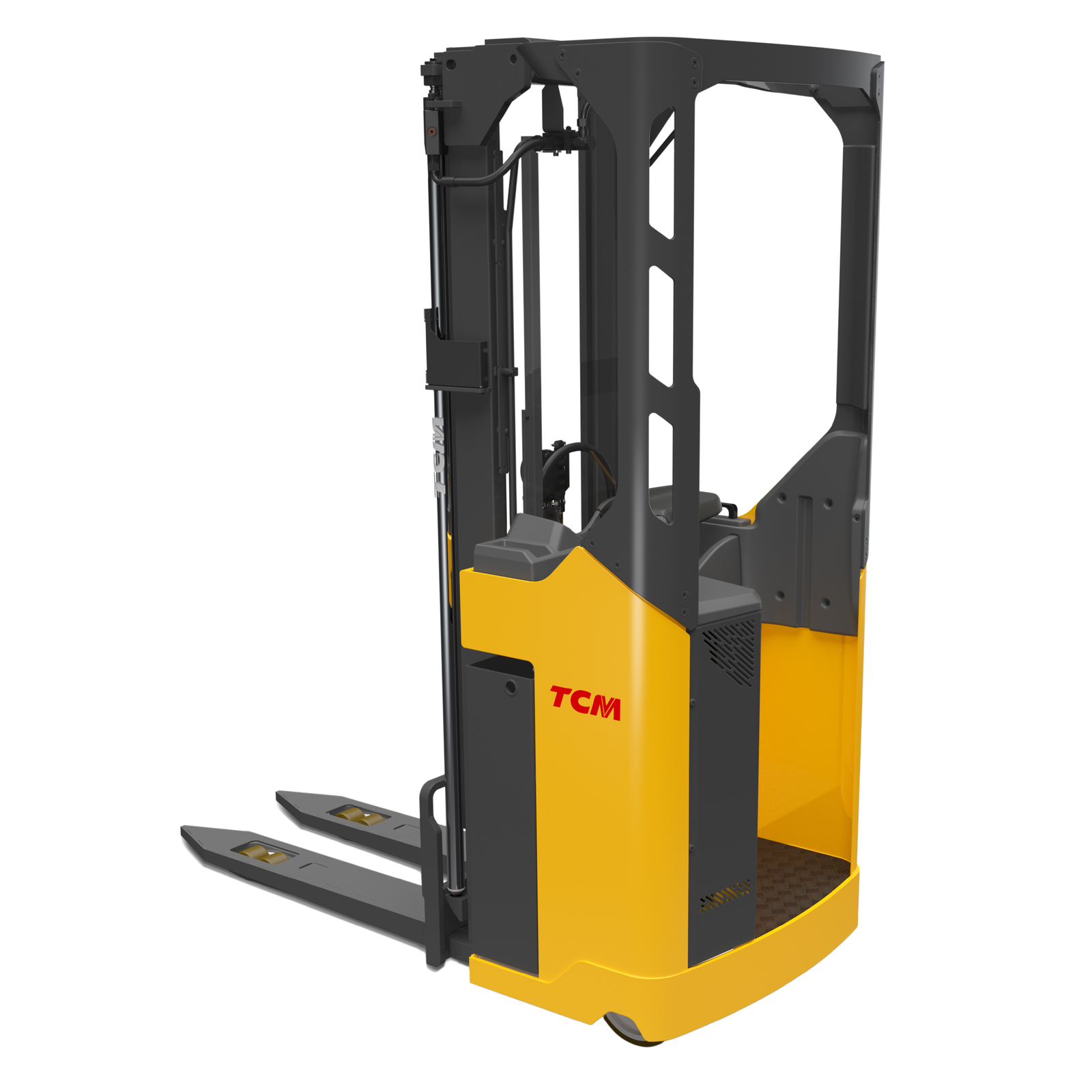 TCM SRO16I-N2 Stand-In Heavy-Duty Stacker Truck (1.600 kg) - Tampilan 4