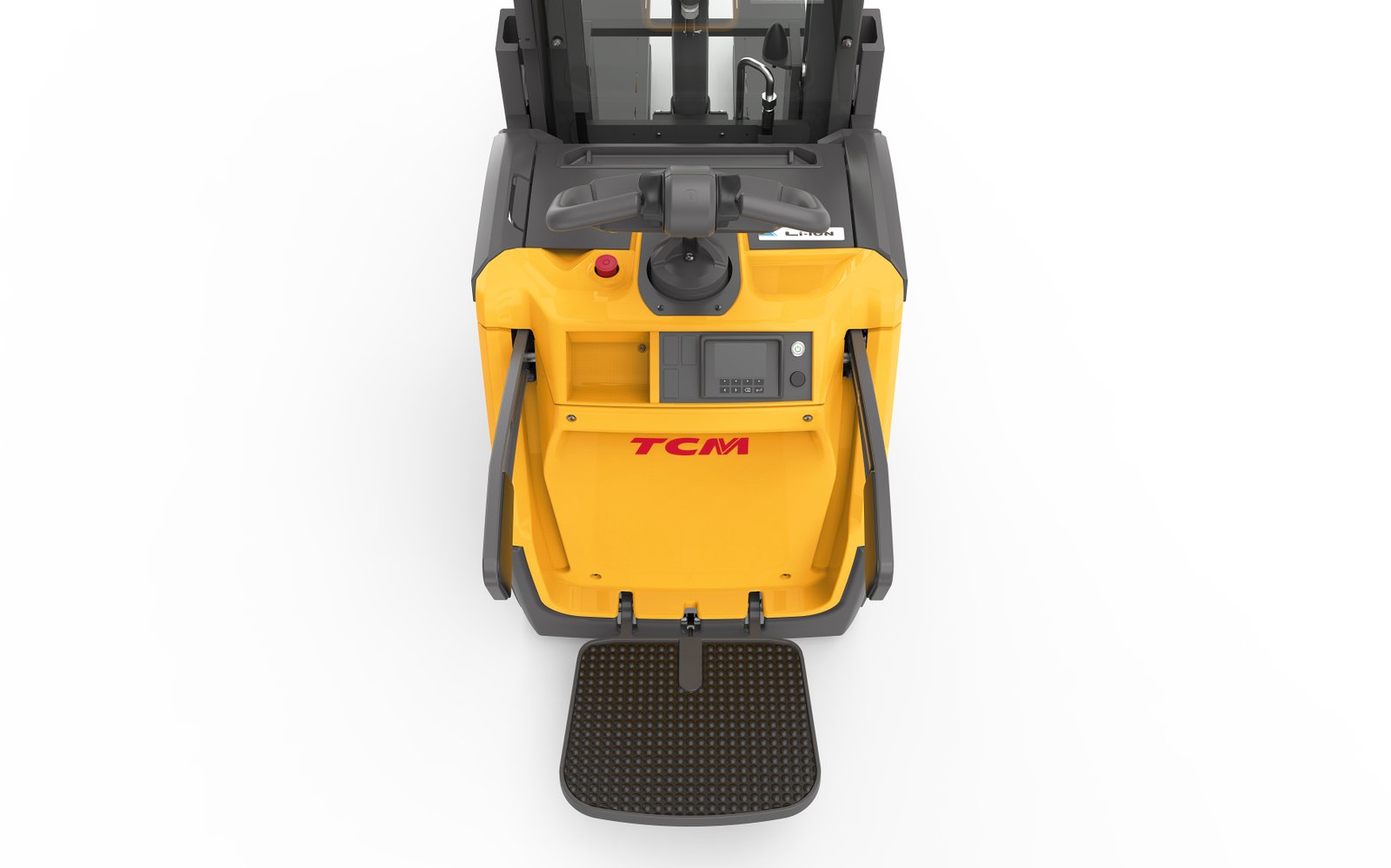 TCM SRS16-N3 Ride-On Pedestrian Stacker Truck (1.600 kg) - Tampilan 3