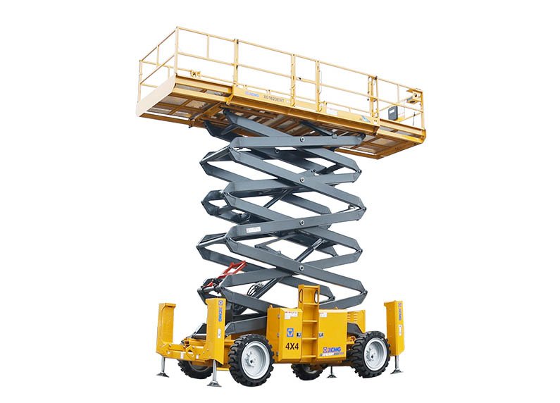 XCMG XG1823ERT Eletric Rough Terrain Scissor Lift Indonesia