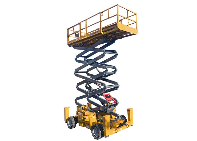 XCMG XG1823RT Engine Powered-Rough Terrain Scissor Lift Indonesia