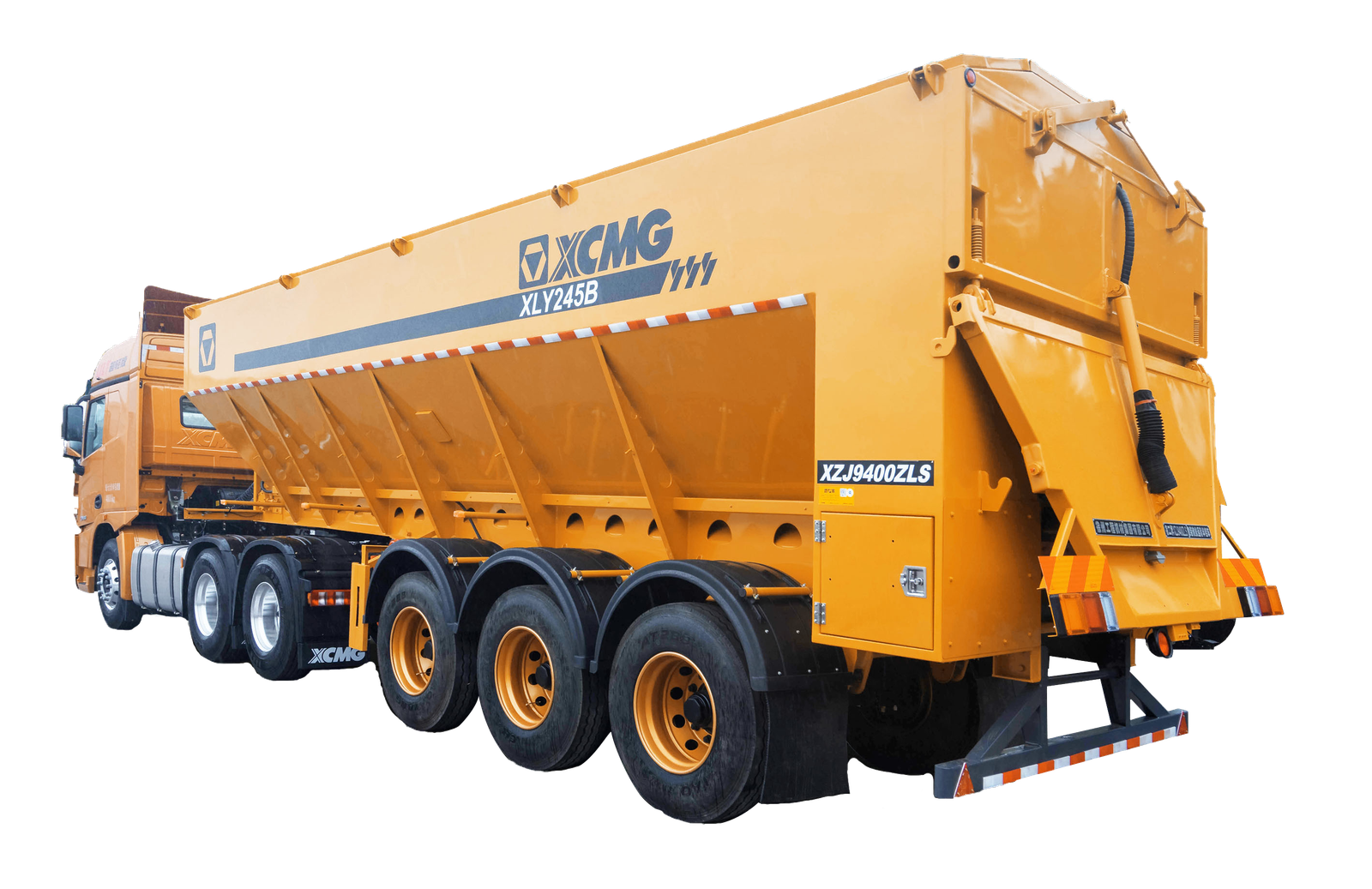 XCMG XLY245BV Bulk Grain Transport Semi-Trailer Indonesia