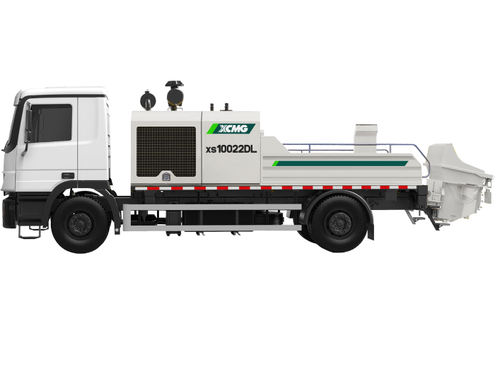 XCMG XS10022DL Vehicle-Mounted Concrete Line Pump Indonesia