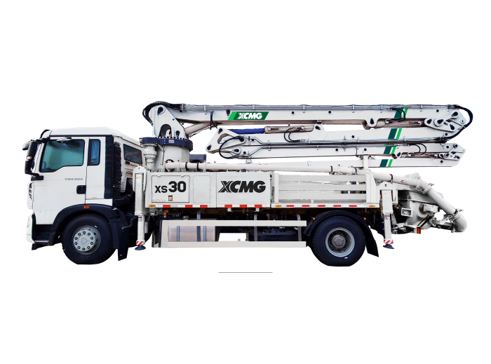 XCMG XS30 Truck-Mounted Concrete Boom Pump Indonesia