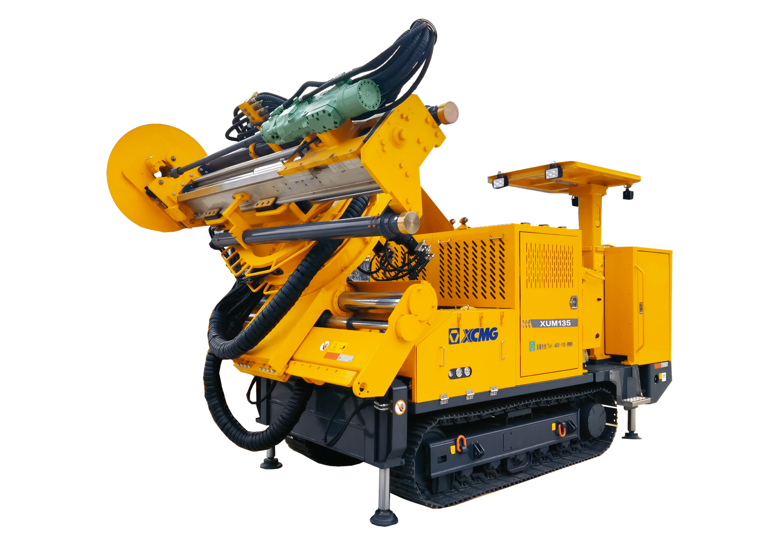 XCMG XUM135 Production Drill Rig Indonesia