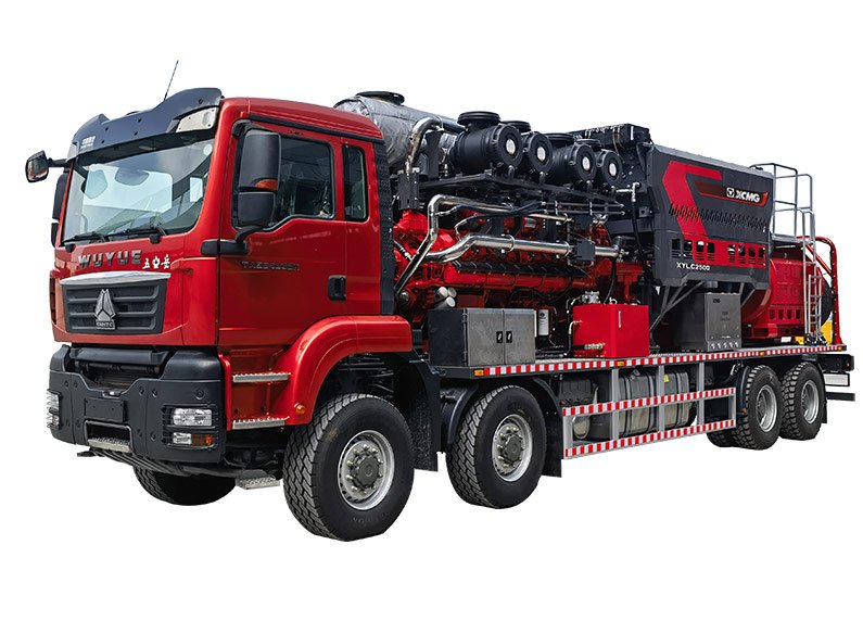 XCMG XYLC2500 Fracturing Truck Indonesia