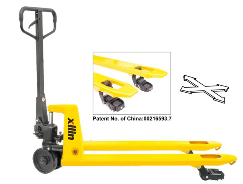 Xilin BFT 4-Way Traverse Hand Pallet Truck (2.500 kg) Indonesia