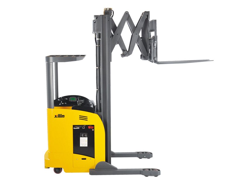 Xilin CQDH18C Electric Fork Reach Truck (1.000 / 1.800 kg) - Tampilan 2