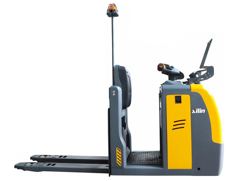 Xilin CBD25Q-II Low Level Rider Order Picker (2.500 kg) - Tampilan 2
