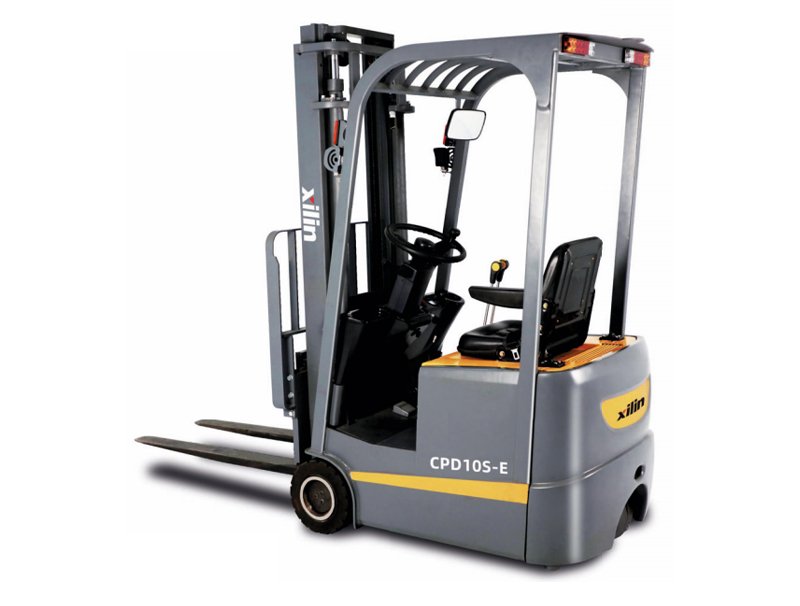 Xilin CPD10S-E 3 Wheel Electric Forklift (1.000 kg) - Tampilan 2