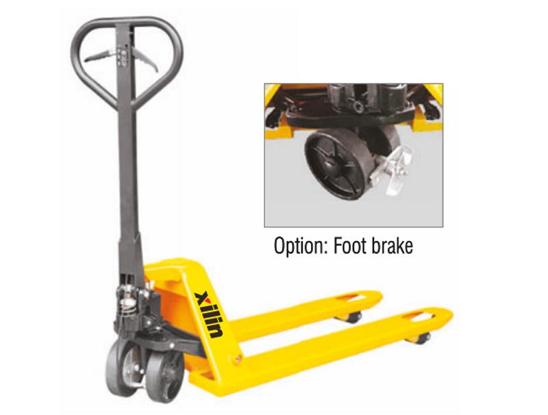Xilin BFB Hand Pallet Truck with Brake System (2.500 kg) Indonesia